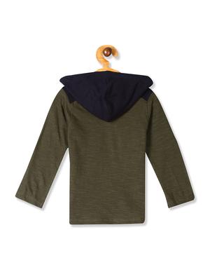green printed t-shirt - 17840464 - Standard Image - 2