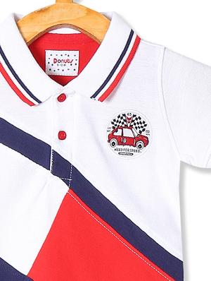 white printed t-shirt - 17840474 - Standard Image - 3