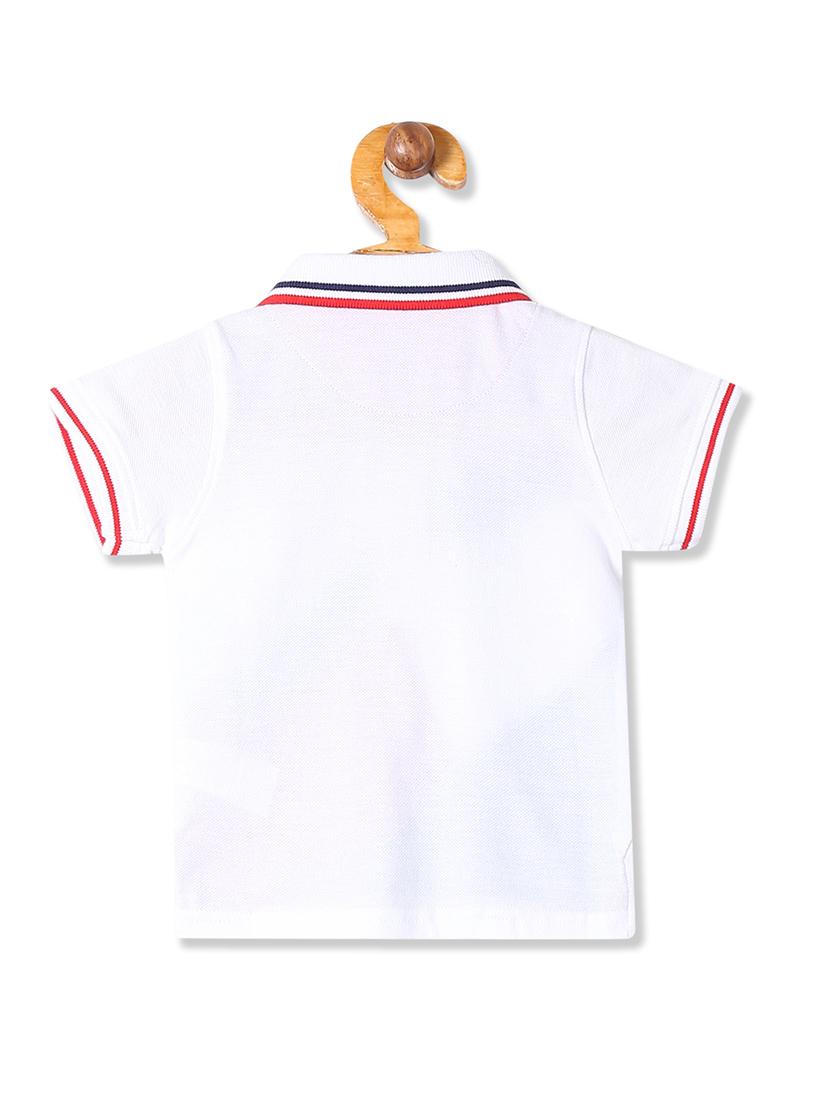 white printed t-shirt - 17840474 - Zoom Image - 2