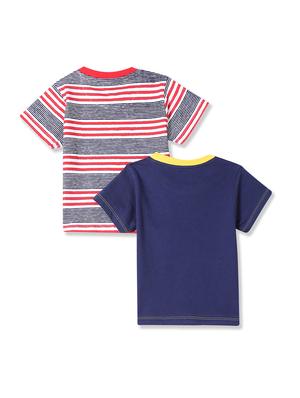 set of 2 printed t-shirts - 17840486 - Standard Image - 2