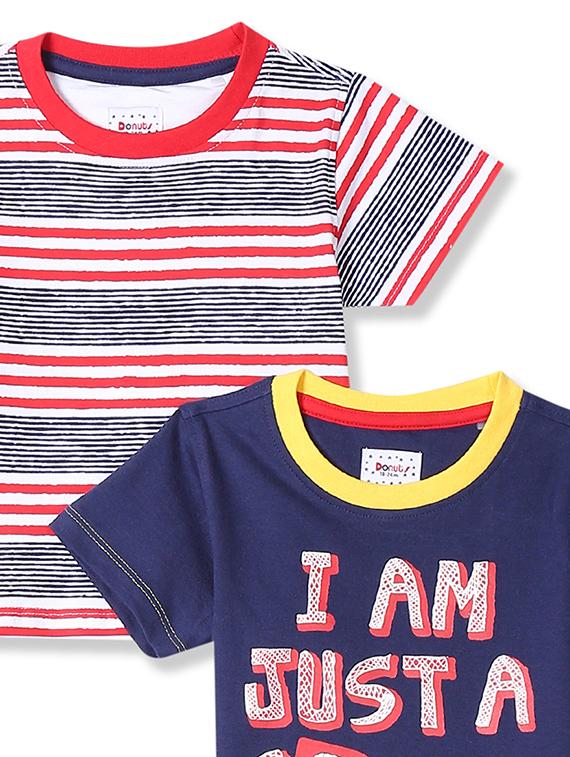 set of 2 printed t-shirts - 17840486 - Zoom Image - 3