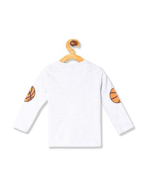 grey solid t-shirt - 17840490 - Standard Image - 2