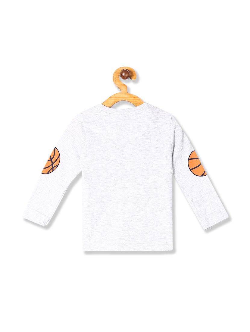 grey solid t-shirt - 17840490 - Zoom Image - 2