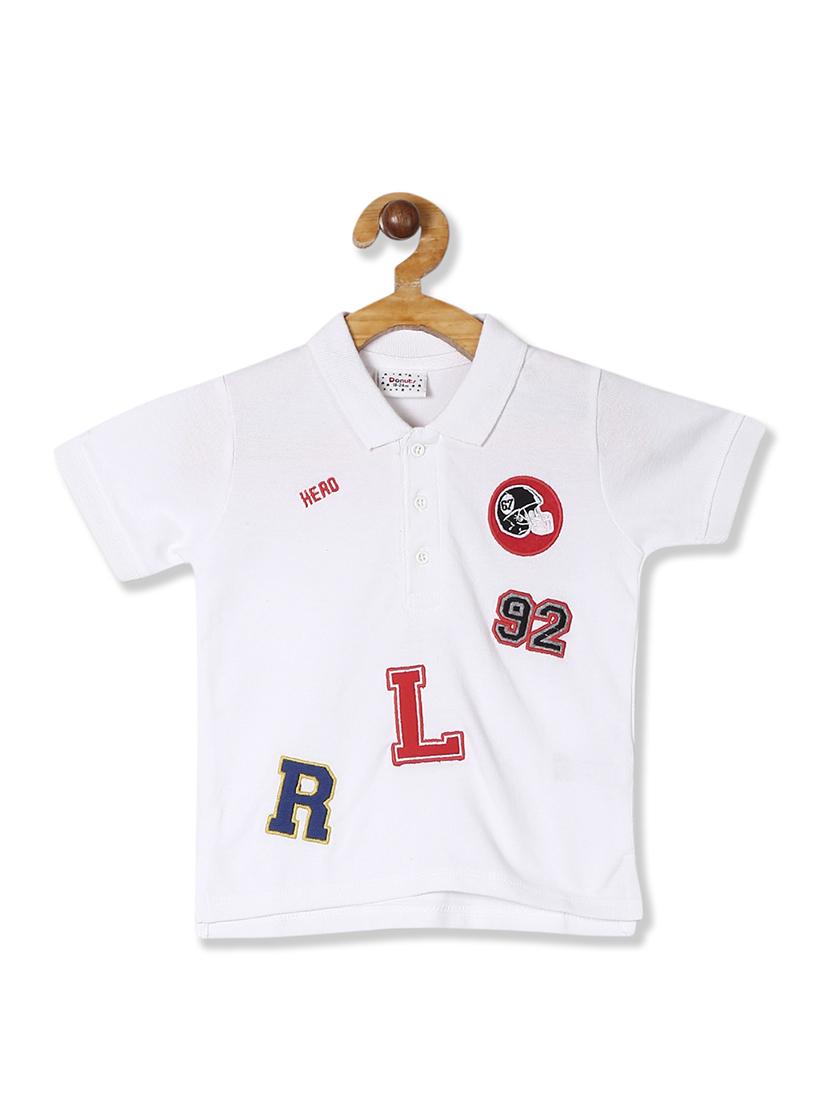 white solid t-shirt - 17840501 - Zoom Image - 1