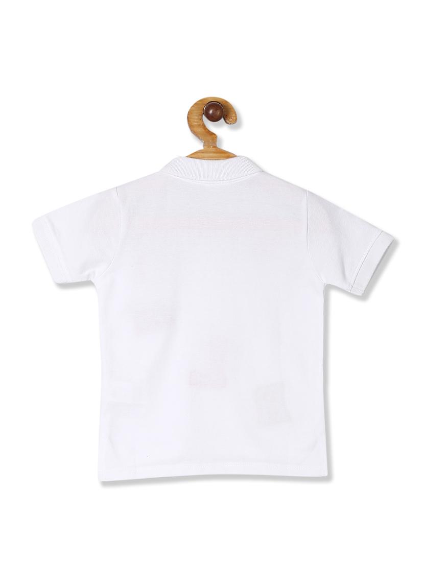 white solid t-shirt - 17840501 - Zoom Image - 2