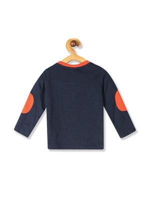 blue solid t-shirt - 17840508 - Standard Image - 2