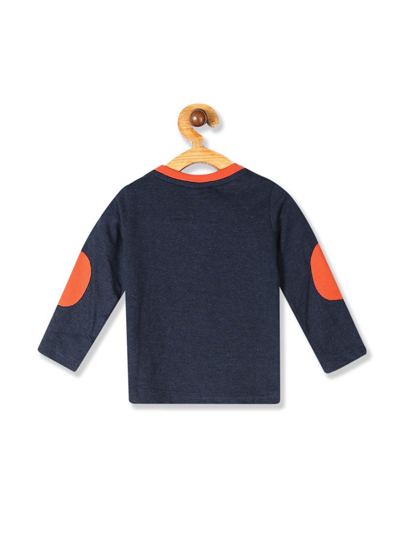 blue solid t-shirt - 17840508 - Zoom Image - 2