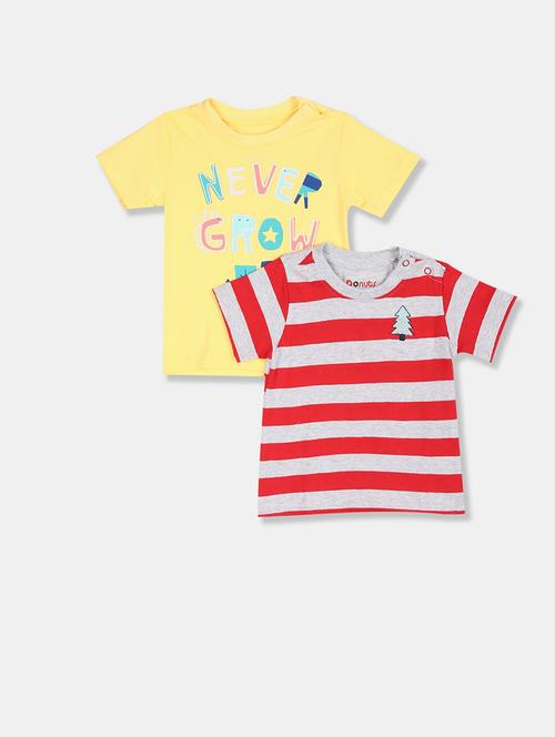 set of 2 printed t-shirts - 17840517 - Standard Image - 1
