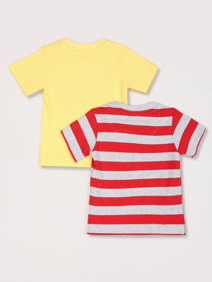 set of 2 printed t-shirts - 17840517 - Standard Image - 2