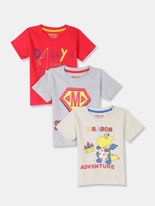 set of 3 printed t-shirt - 17840531 - Standard Image - 1
