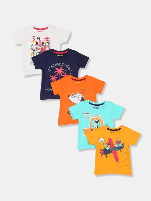 set of 5 printed t-shirt - 17840540 - Standard Image - 1