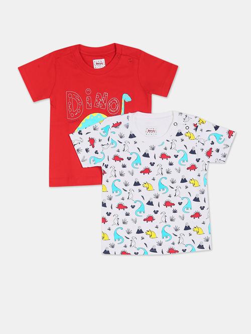 set of 2 printed t-shirt - 17840543 - Standard Image - 1