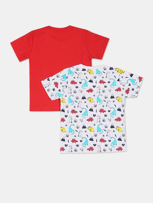 set of 2 printed t-shirt - 17840543 - Standard Image - 2