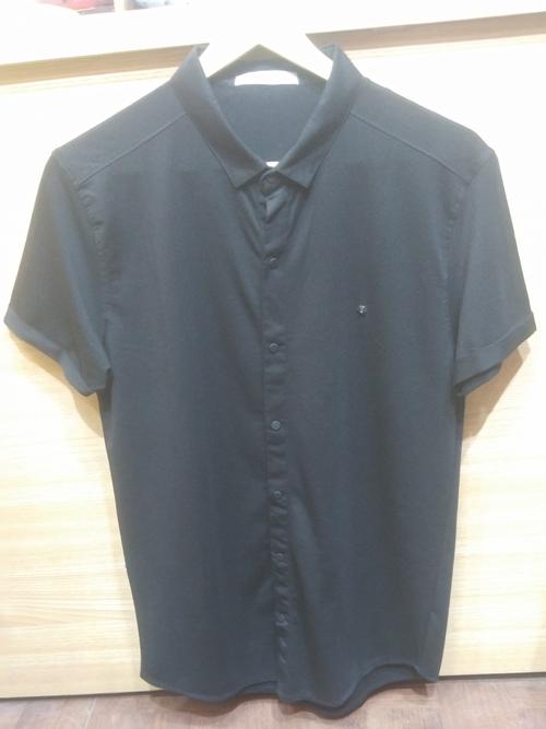 black nylon shirt - 17840795 - Standard Image - 1