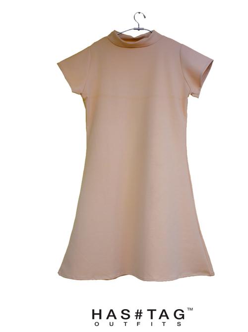 beige roma dress - 17841122 - Standard Image - 1