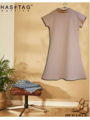 beige roma dress - 17841122 - Standard Image - 2