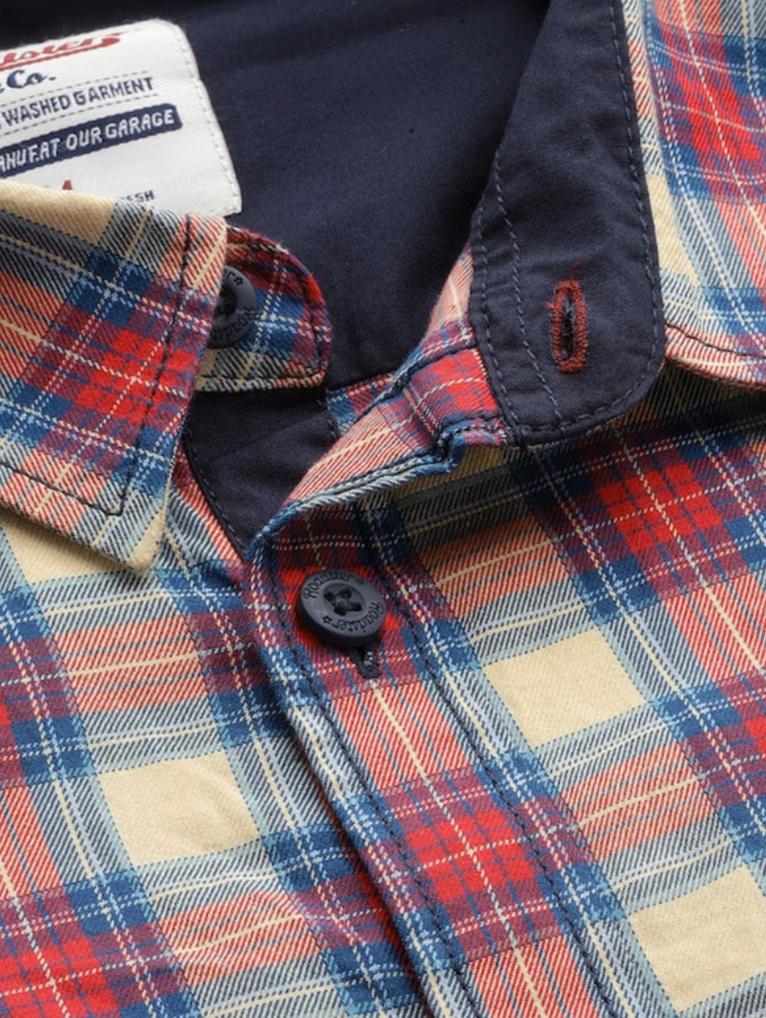 multi colored cotton casual shirt - 17841154 - Zoom Image - 2