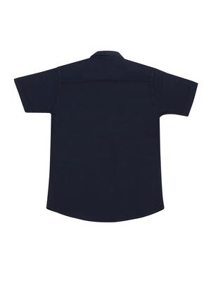 black solid shirt - 17841241 - Standard Image - 2