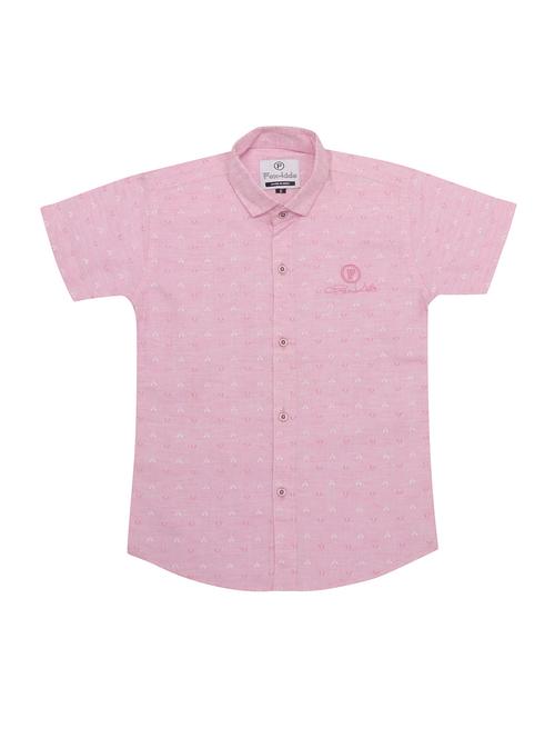 pink printed shirt - 17841260 - Standard Image - 1