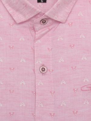 pink printed shirt - 17841260 - Standard Image - 3