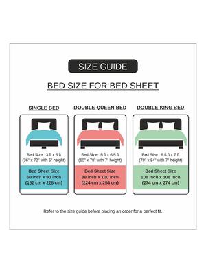 blue cotton bedsheet - 17841303 - Standard Image - 5