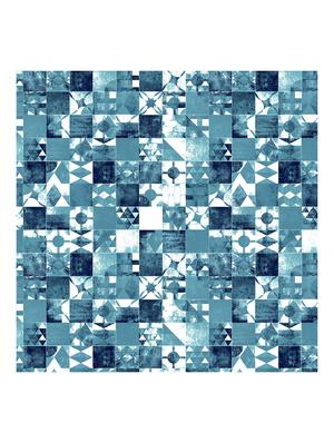 blue cotton bedsheet - 17841306 - Standard Image - 4