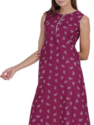 printed kurta palazzo set - 17841391 - Standard Image - 4