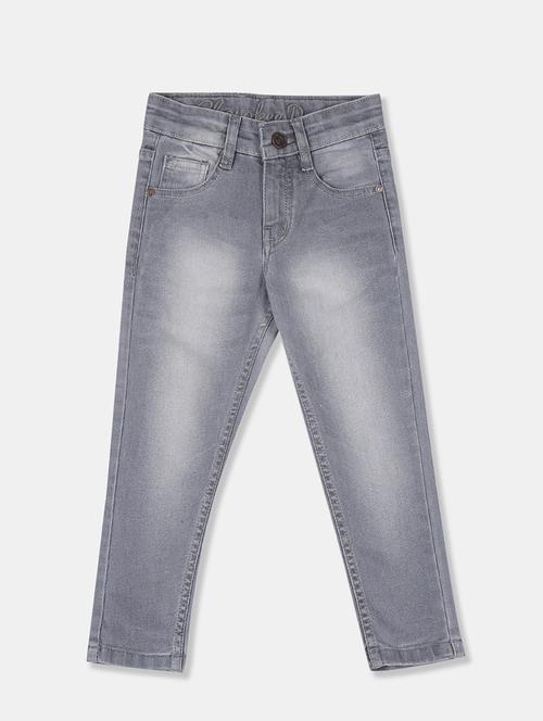 grey washed denim jean - 17841676 - Standard Image - 1