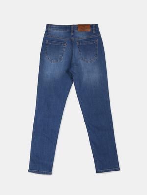 blue solid washed jean - 17841689 - Standard Image - 2