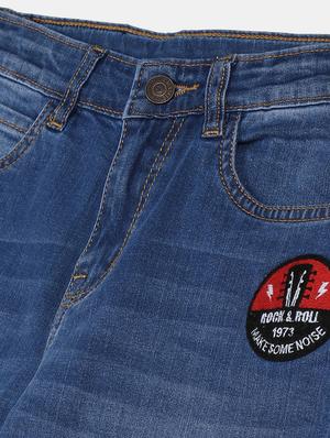 blue solid washed jean - 17841689 - Standard Image - 3