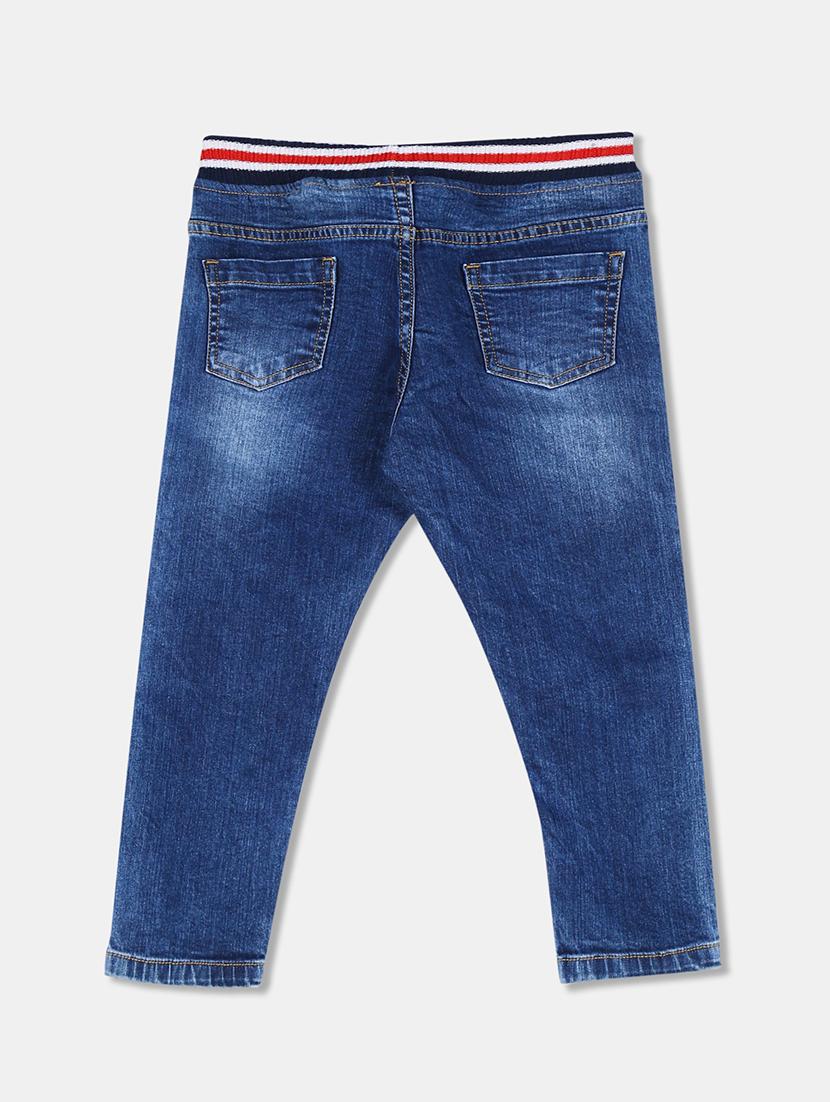 dark blue washed jean - 17841705 - Zoom Image - 2