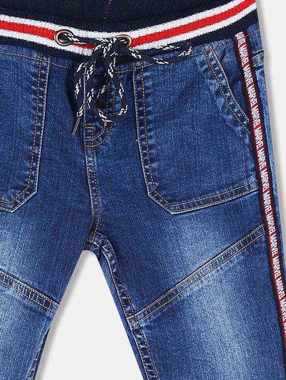 dark blue washed jean - 17841705 - Zoom Image - 3