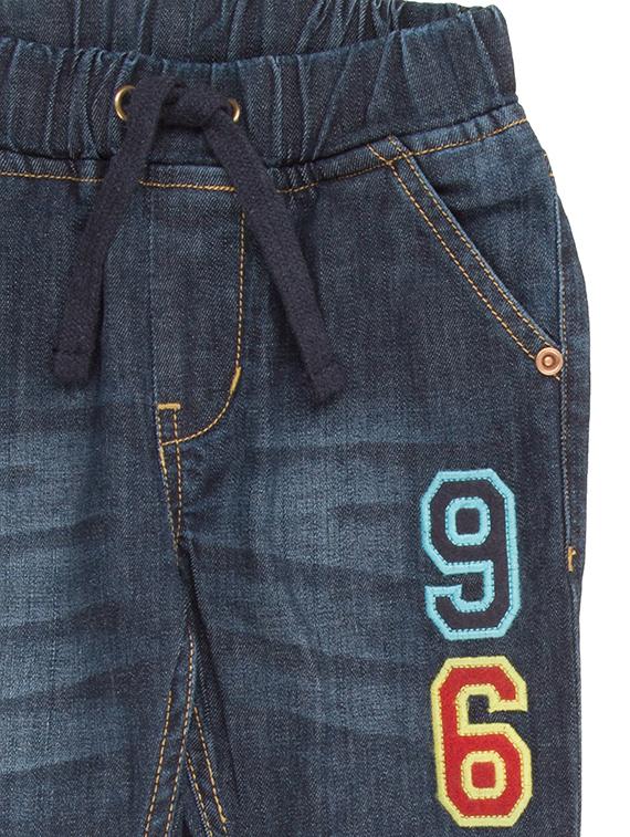 navy blue washed denim jean - 17841728 - Zoom Image - 3