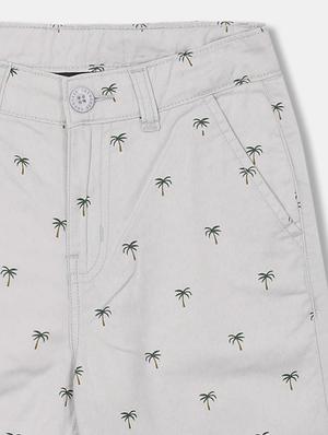 white printed shorts - 17841772 - Standard Image - 3
