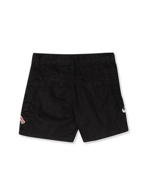 black printed shorts - 17841902 - Standard Image - 2