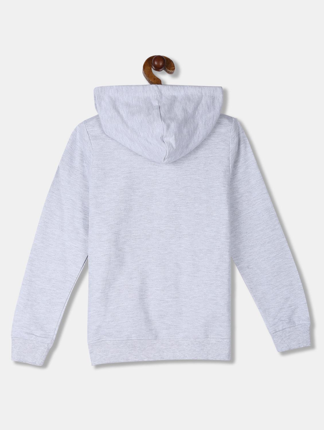 hooded neck printed sweatshirt - 17842140 - Zoom Image - 2
