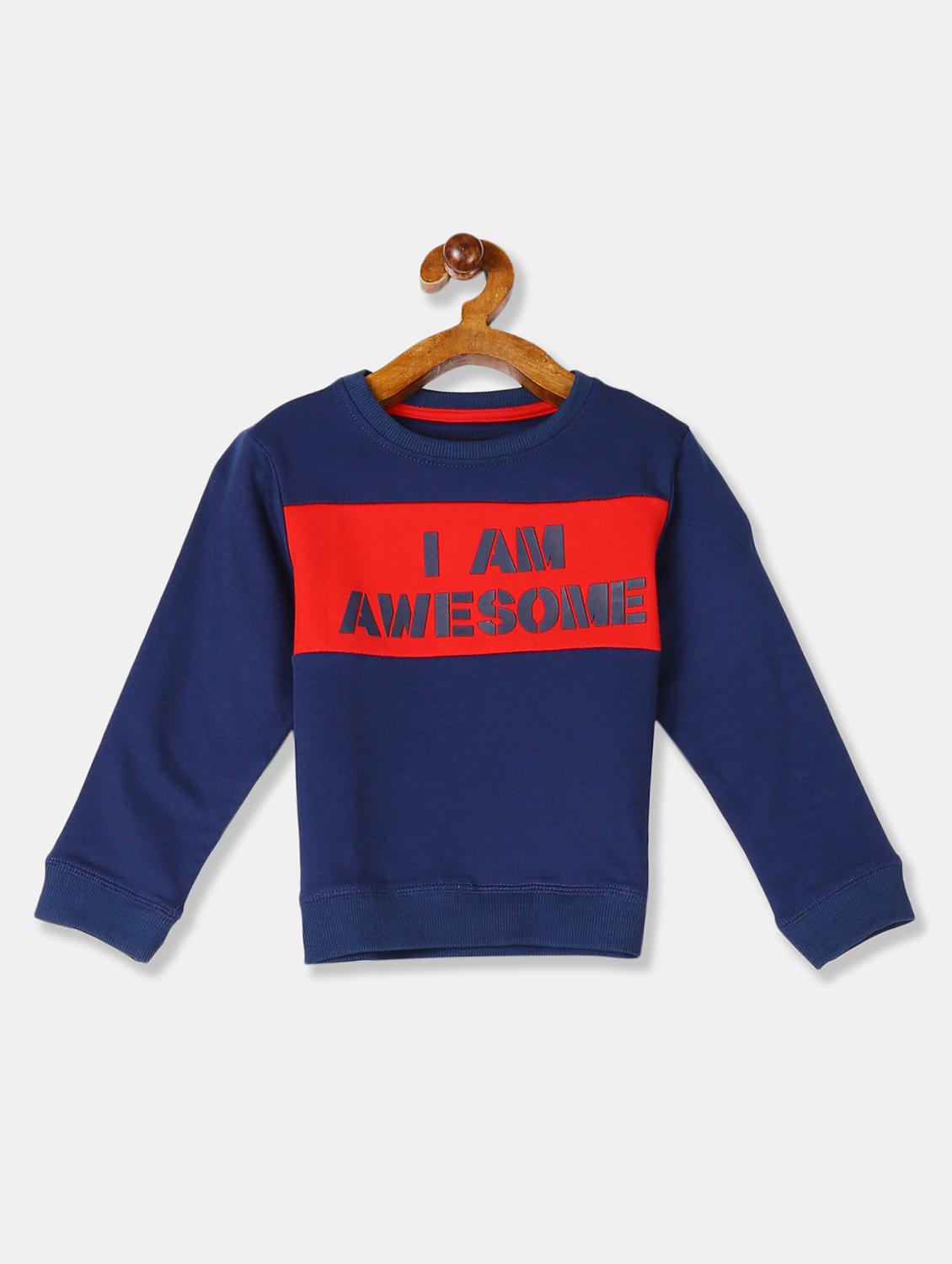 crew neck graphic sweatshirt - 17842243 - Zoom Image - 1