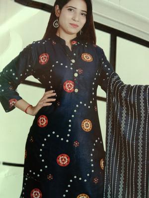 multi colored silk kurti - 17842517 - Standard Image - 3