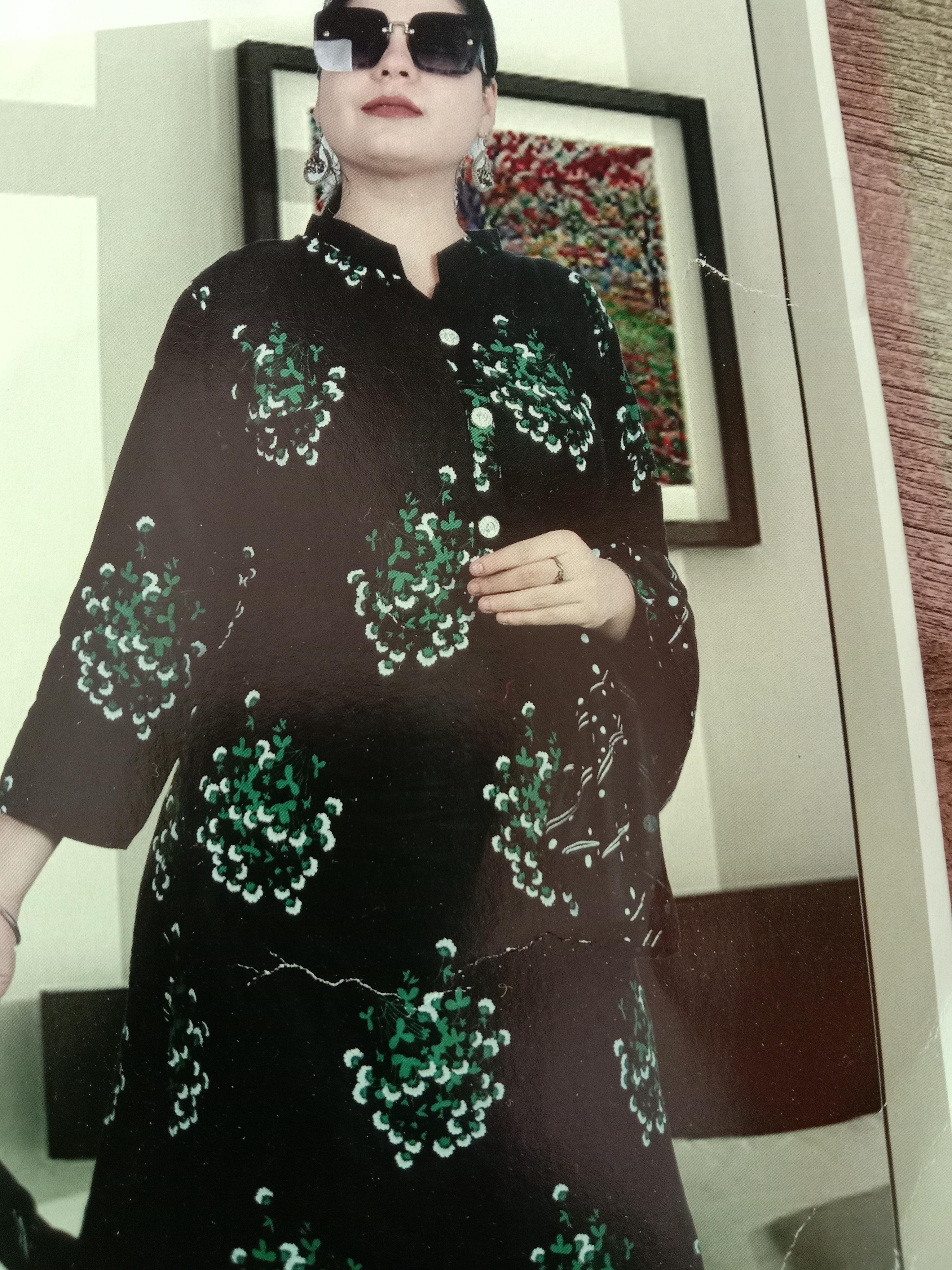 multi colored silk kurti - 17842517 - Zoom Image - 1
