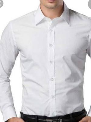 white cotton formal shirt - 17842548 - Standard Image - 2