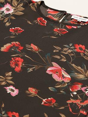 bell sleeved floral top - 17842552 - Standard Image - 5