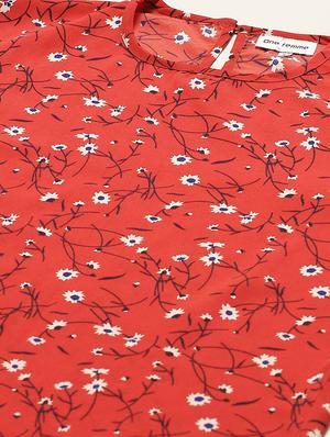 bell sleeved floral top - 17842554 - Standard Image - 5