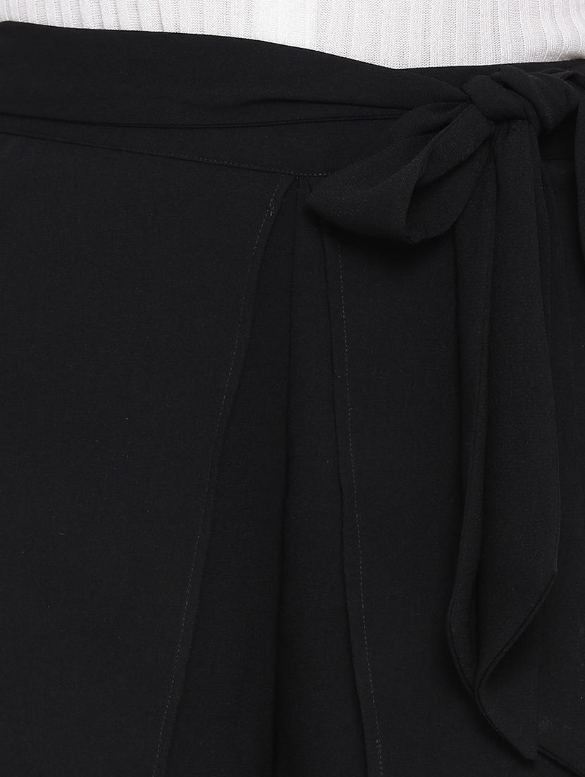 tie front wrap trouser - 17843590 - Zoom Image - 5