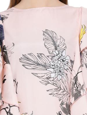 bell sleeved floral top - 17843694 - Standard Image - 5