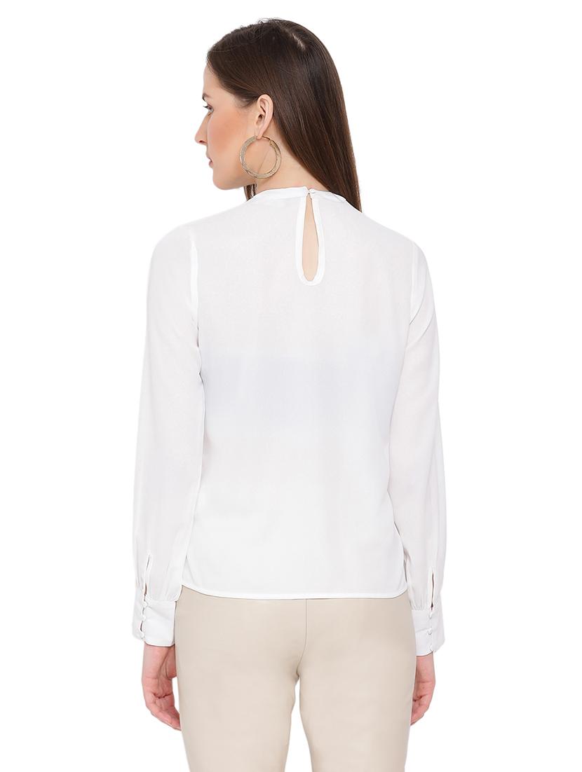 mock neck solid top - 17843799 - Zoom Image - 3
