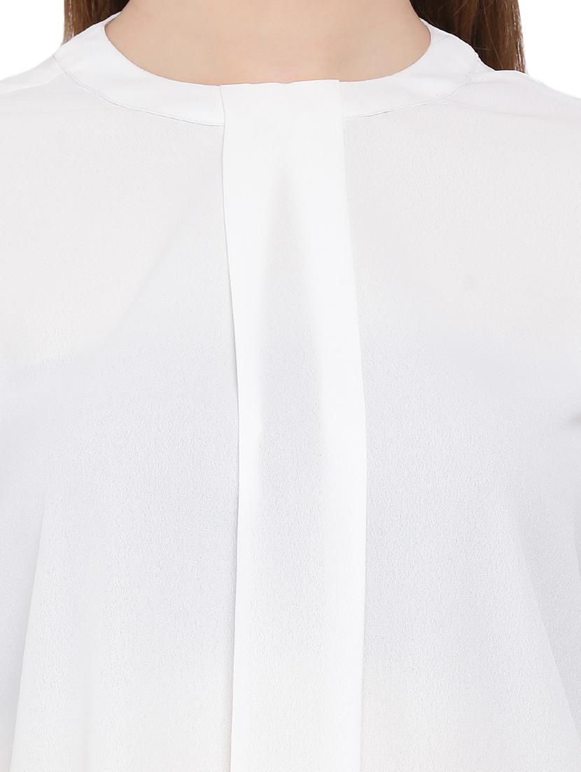 mock neck solid top - 17843799 - Zoom Image - 5