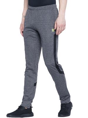 grey side taped full length track pant - 17844229 - Standard Image - 2