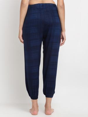 drawstring waist checkered pajama - 17844898 - Standard Image - 2