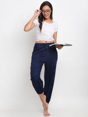 drawstring waist checkered pajama - 17844898 - Standard Image - 3