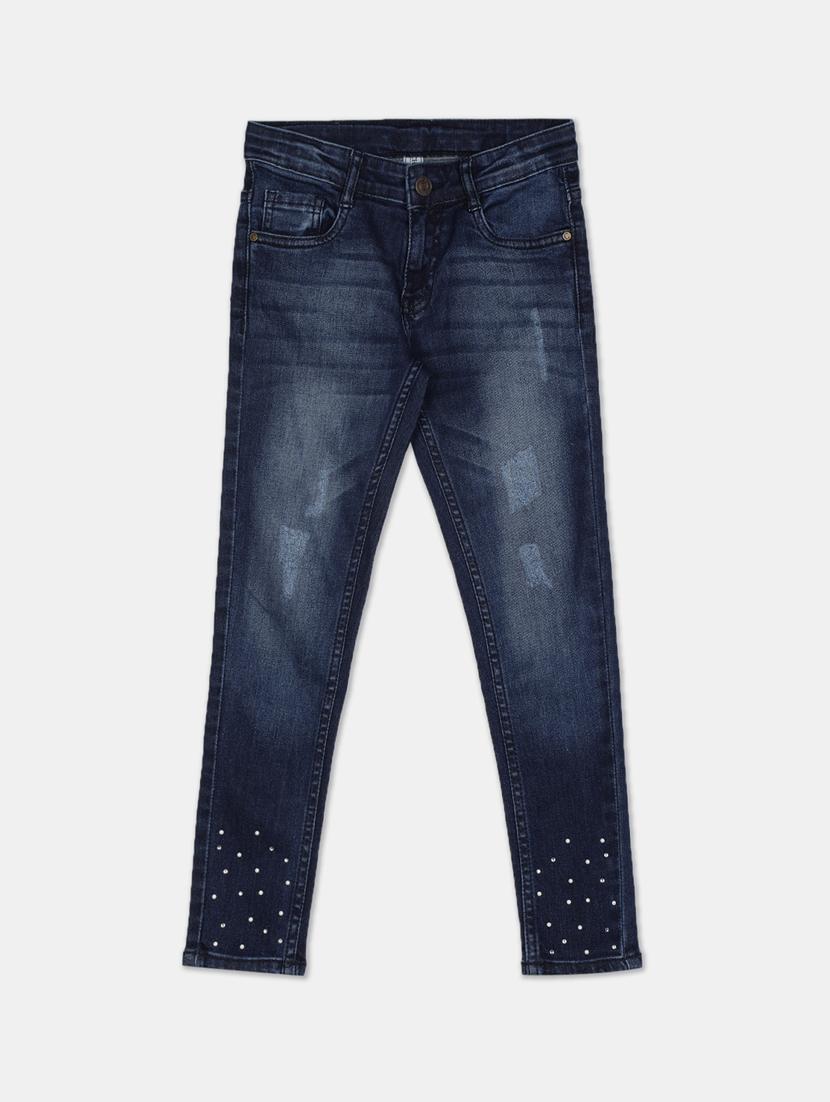 dark blue denim washed jean - 17845157 - Zoom Image - 1